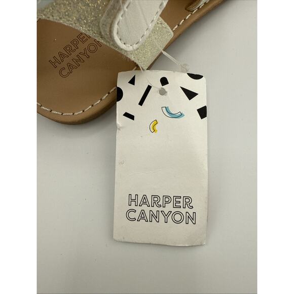 Harper Canyon Kids Girls Haven Footbed Sandals In Tie Die Size‎ 1 NWT - Picture 4 of 6